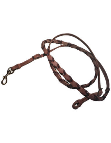 Laced barrel Reins